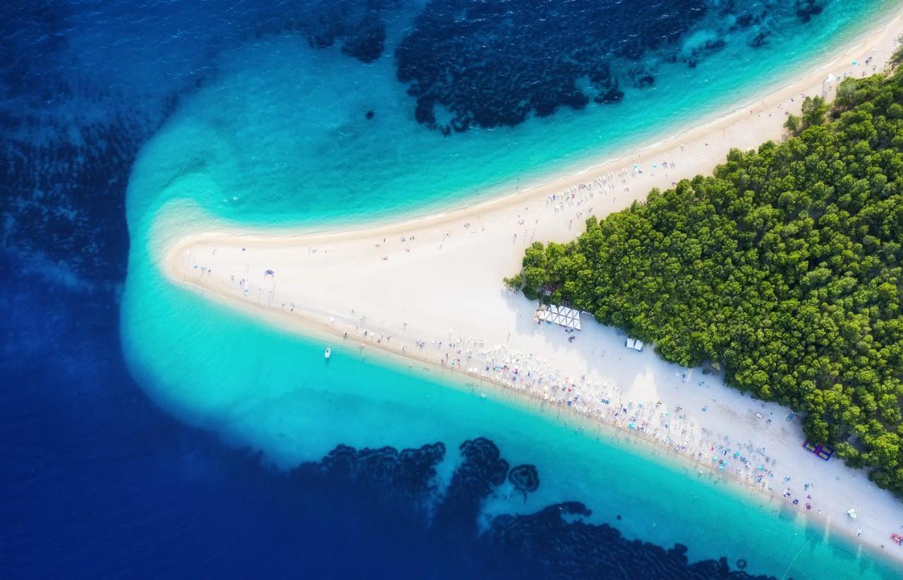 Beach Apartments Borovina Stanici Luaran gambar
