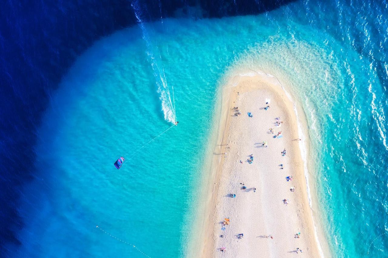 Beach Apartments Borovina Stanici Luaran gambar